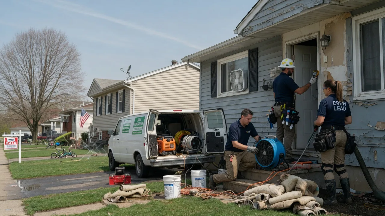 Flood Cleanup in Saint Charles, IL near me