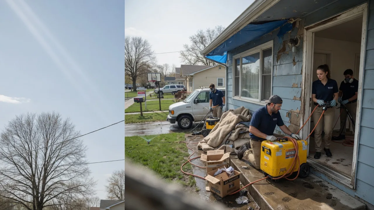Basement Flood Cleanup in Saint Charles, IL near me